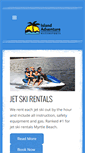 Mobile Screenshot of islandadventurewatersports.com